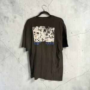 VANS Off the Wall Men's Short Sleeved Tshirt - Black - Size XX